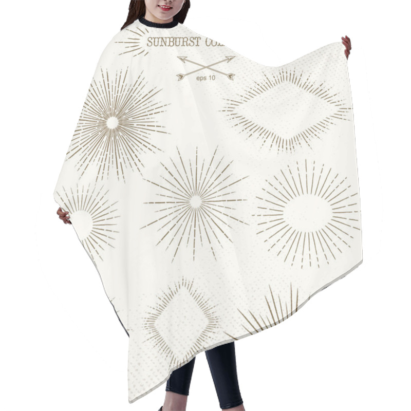 Personality  Sunburst Collection Hair Cutting Cape