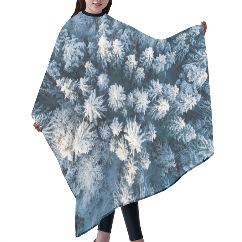 Personality  Winter Forest Hair Cutting Cape