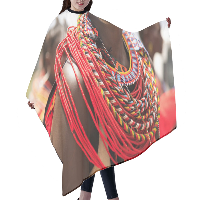 Personality  African Jewellery Hair Cutting Cape