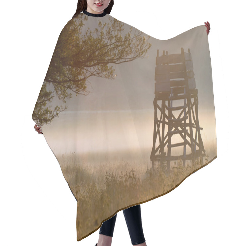 Personality  Hunting Hide Hair Cutting Cape