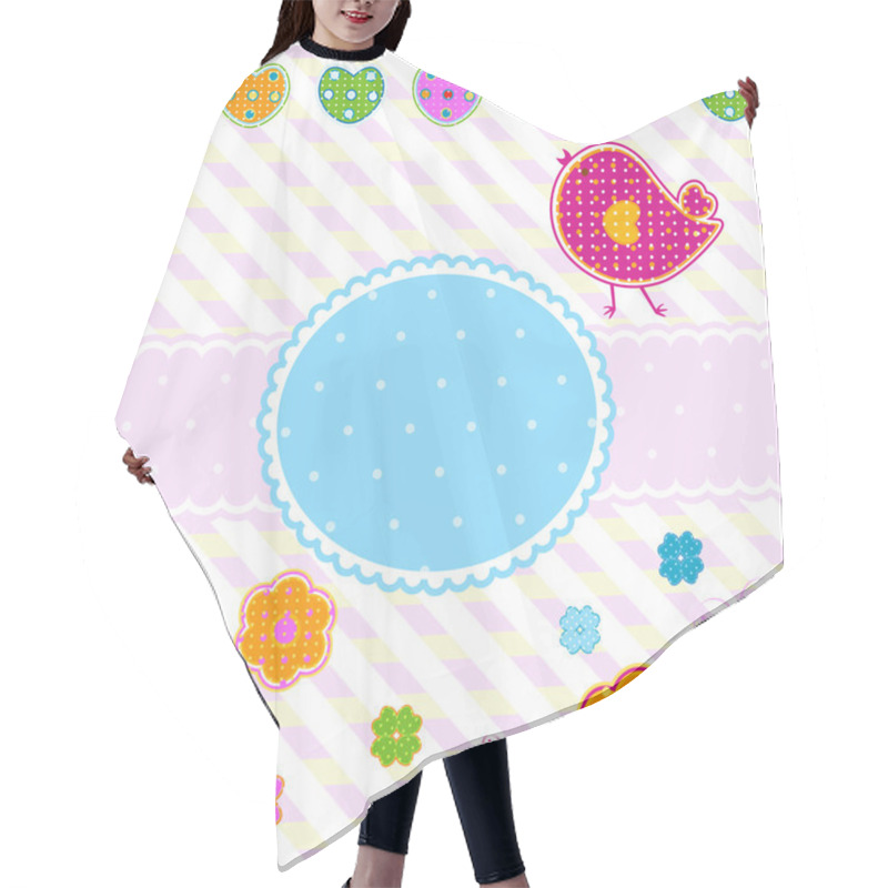 Personality  Easter Frame Hair Cutting Cape