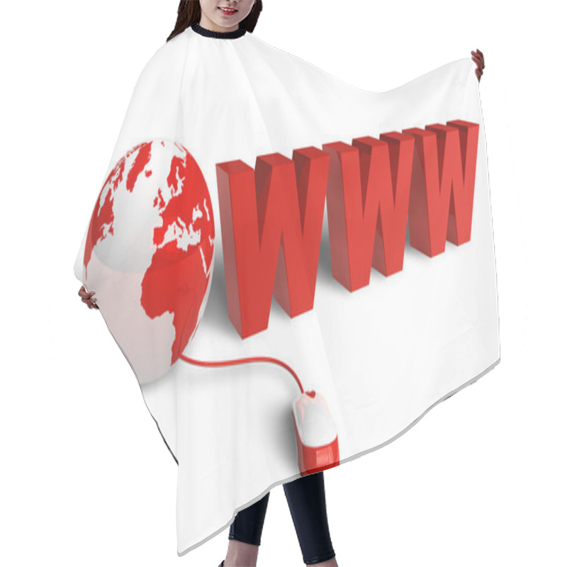 Personality  Internet Concept Hair Cutting Cape