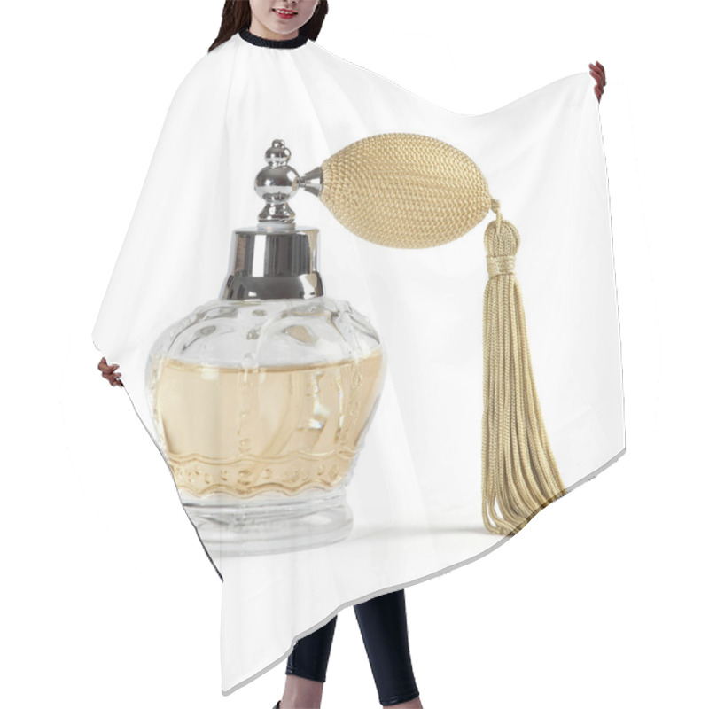 Personality  Perfume Spray Bottle Hair Cutting Cape