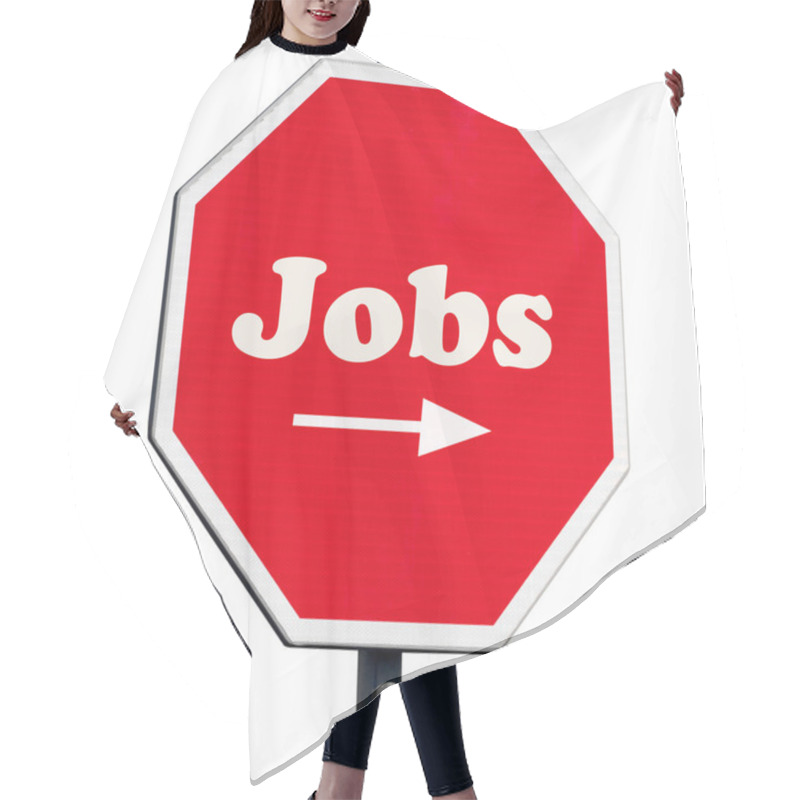 Personality  Jobs Sign Hair Cutting Cape