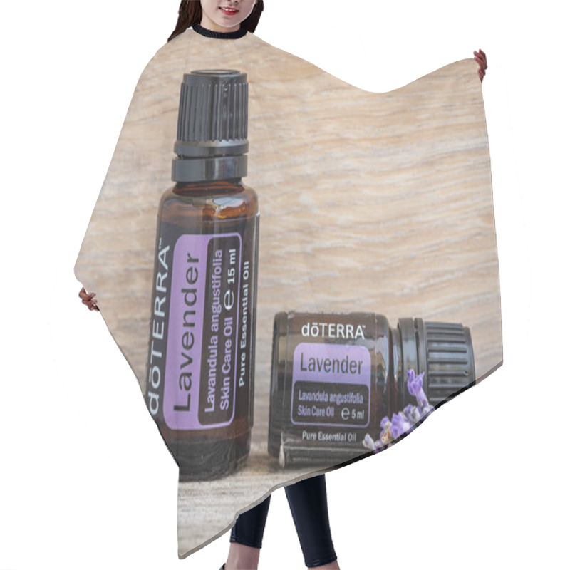 Personality  Pecs / Hungray - Aug 06 2020 - Illustrative Editorial Image Of Doterra Essential  Oil For Everyday Use Hair Cutting Cape