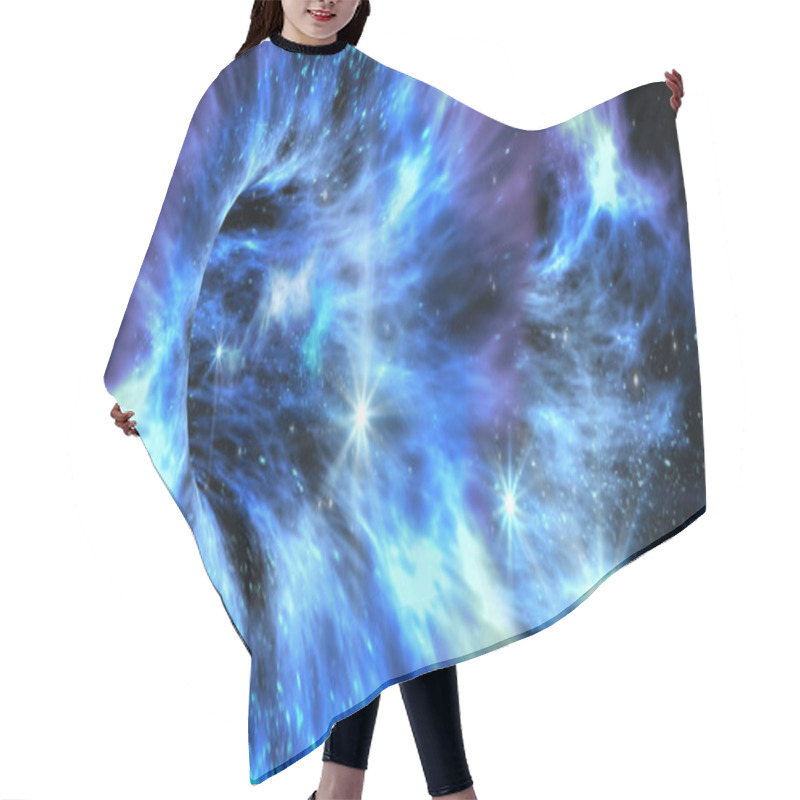 Personality  Exotic Wormhole Formation Hair Cutting Cape