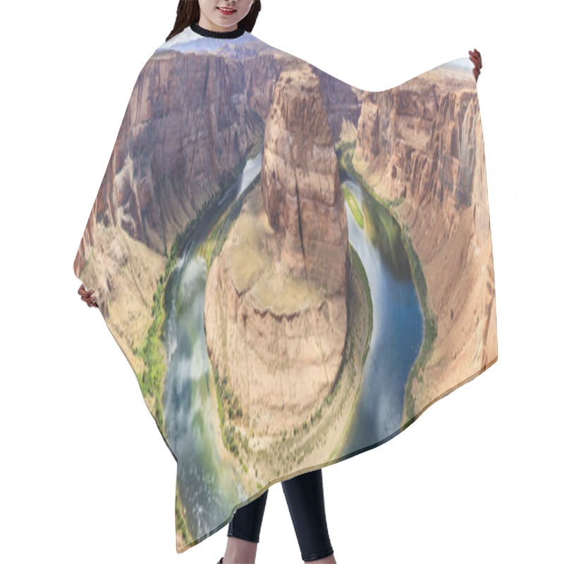 Personality  Horseshoe Bend At Antelope National Park Hair Cutting Cape