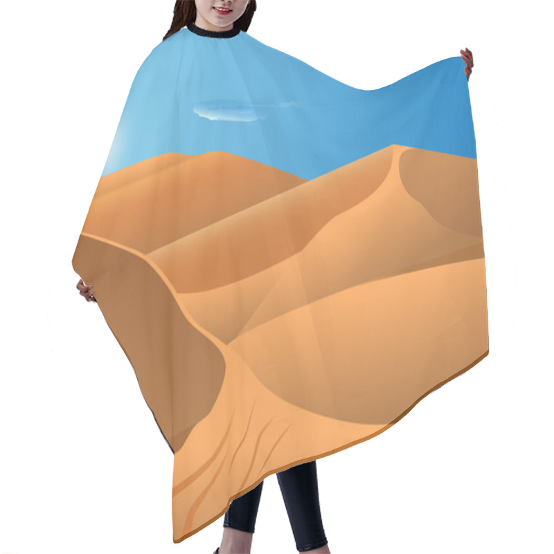 Personality  Desert Dunes Hair Cutting Cape