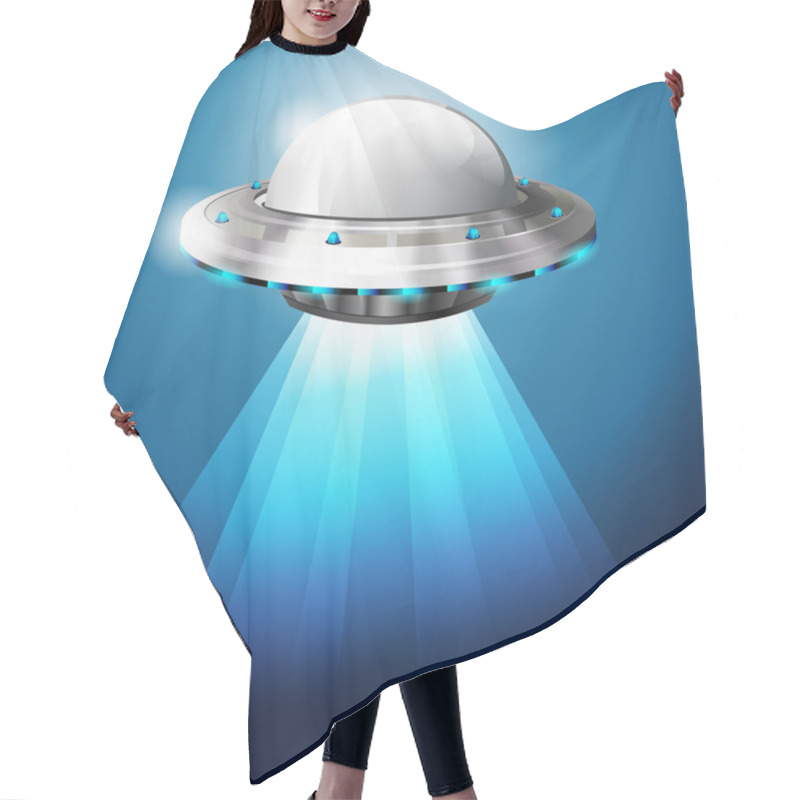 Personality  Unidentified Flying Object - UFO Hair Cutting Cape