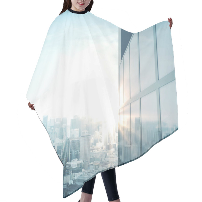 Personality  Beautiful Sunlight Hair Cutting Cape