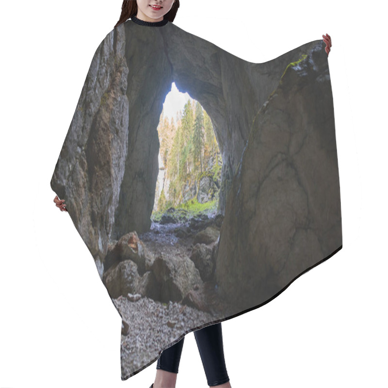 Personality  Entrance Of A Large Cave In The Limestone Mountains Hair Cutting Cape