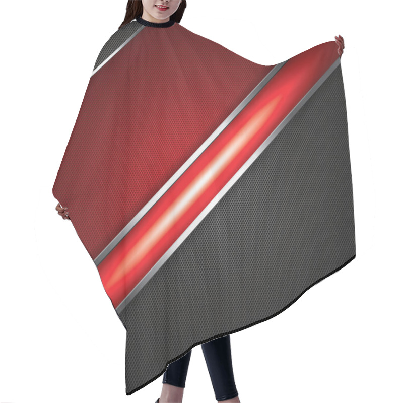 Personality  Abstract Background Hair Cutting Cape