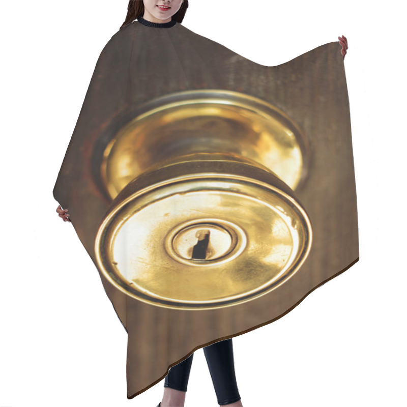 Personality  Door Knob Hair Cutting Cape