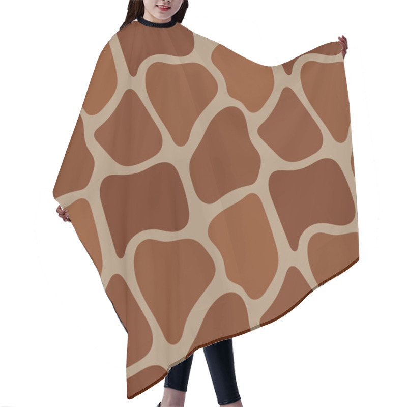 Personality  Abstract Animal Skin Background Hair Cutting Cape