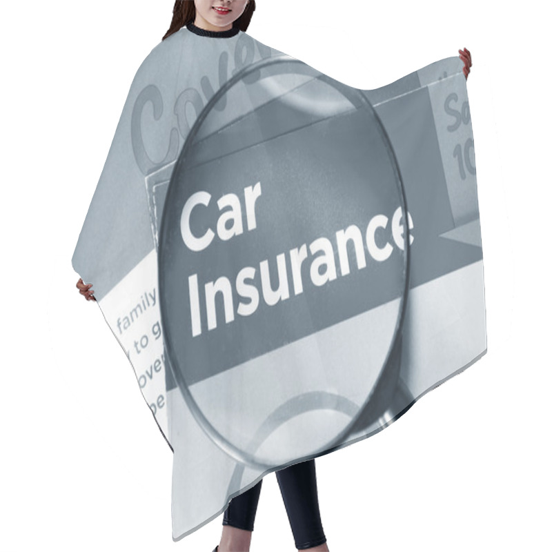 Personality  Car Insurance Hair Cutting Cape