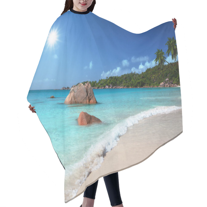 Personality  Anse Lazio Beach At Praslin Island, Seychelles Hair Cutting Cape