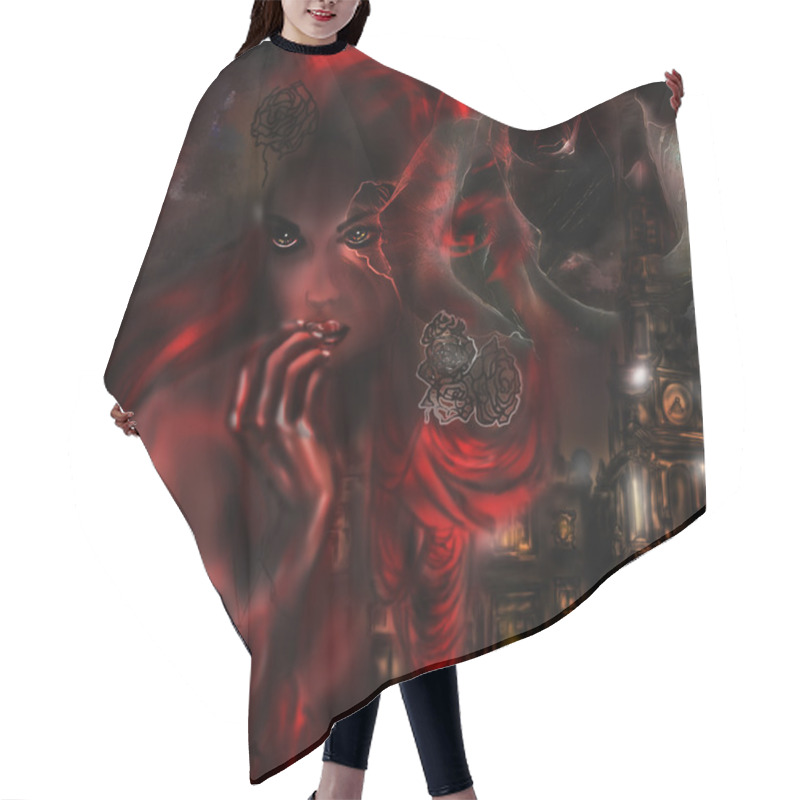 Personality  Distant Memory Hair Cutting Cape