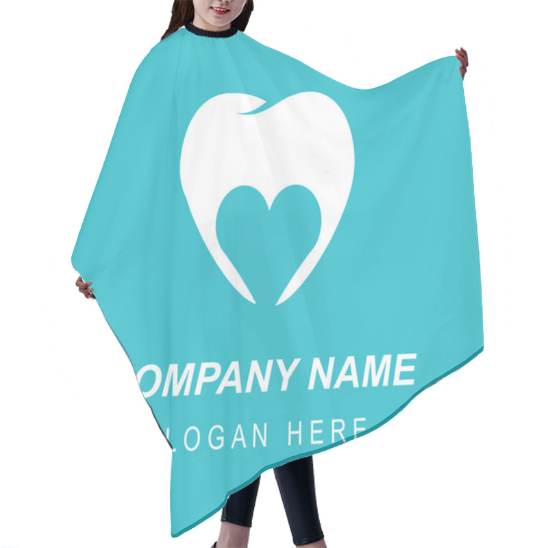 Personality  Logo Dental Hair Cutting Cape