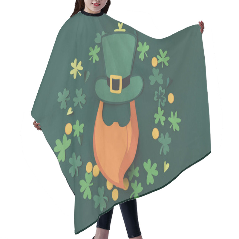 Personality  St Patricks Day Hair Cutting Cape