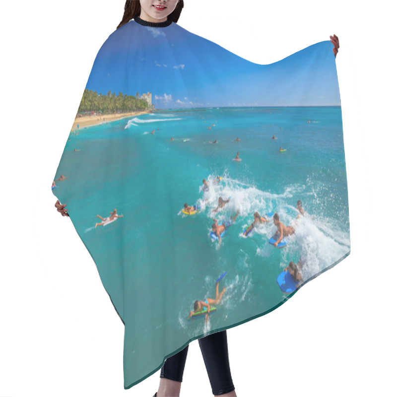 Personality  Water Sports In Hawaii Hair Cutting Cape