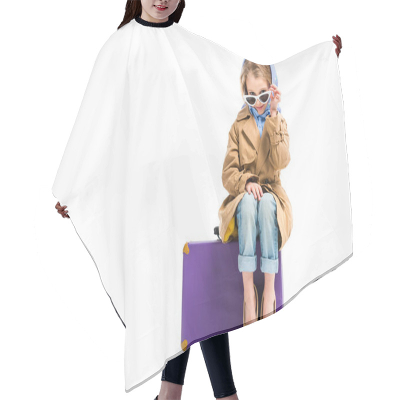 Personality  Retro Hair Cutting Cape