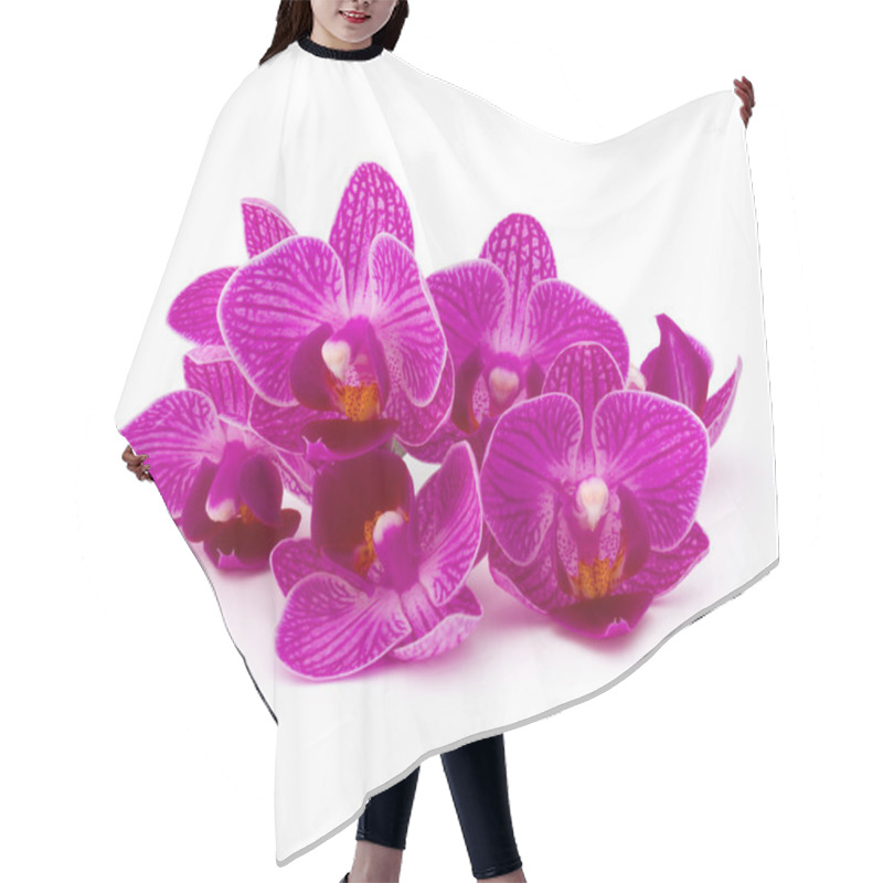 Personality  Orchid Flowers Bouquet Hair Cutting Cape