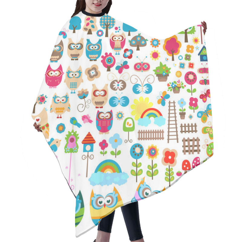 Personality  Garden Hair Cutting Cape