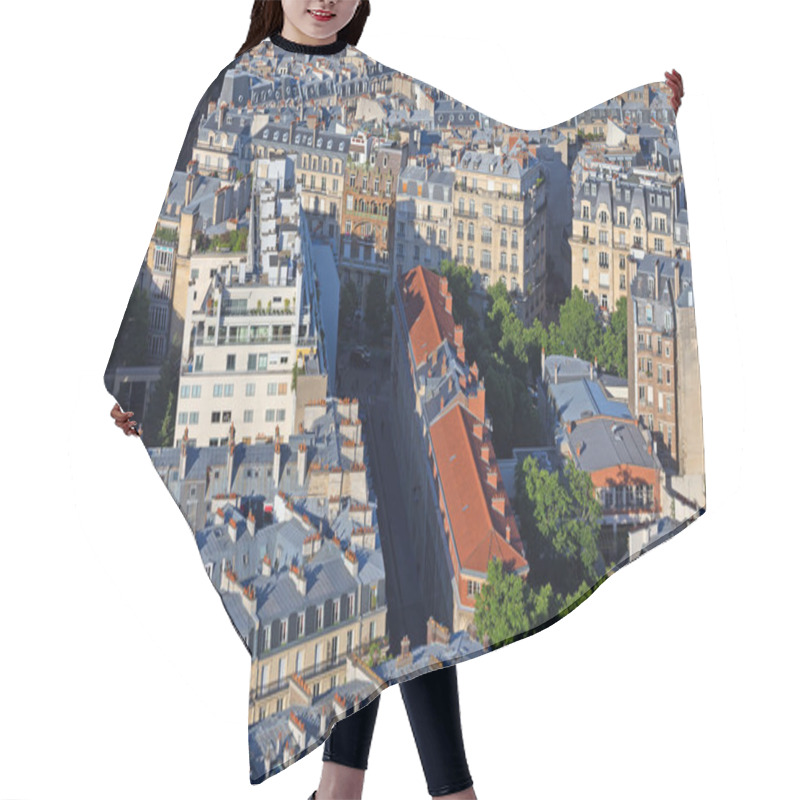 Personality  Paris Roofs Hair Cutting Cape