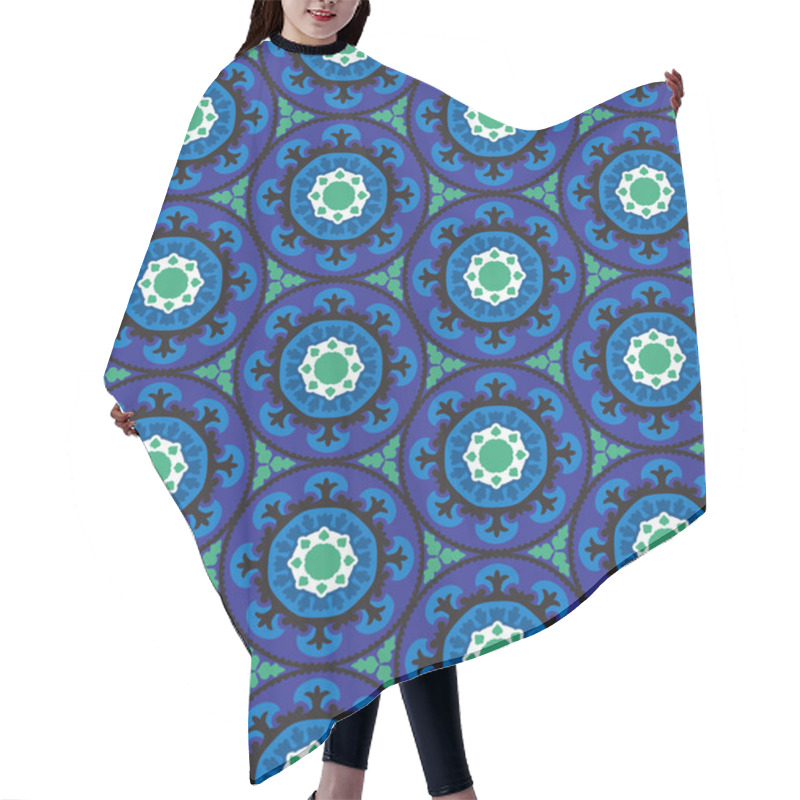 Personality  Suzani Pattern Hair Cutting Cape