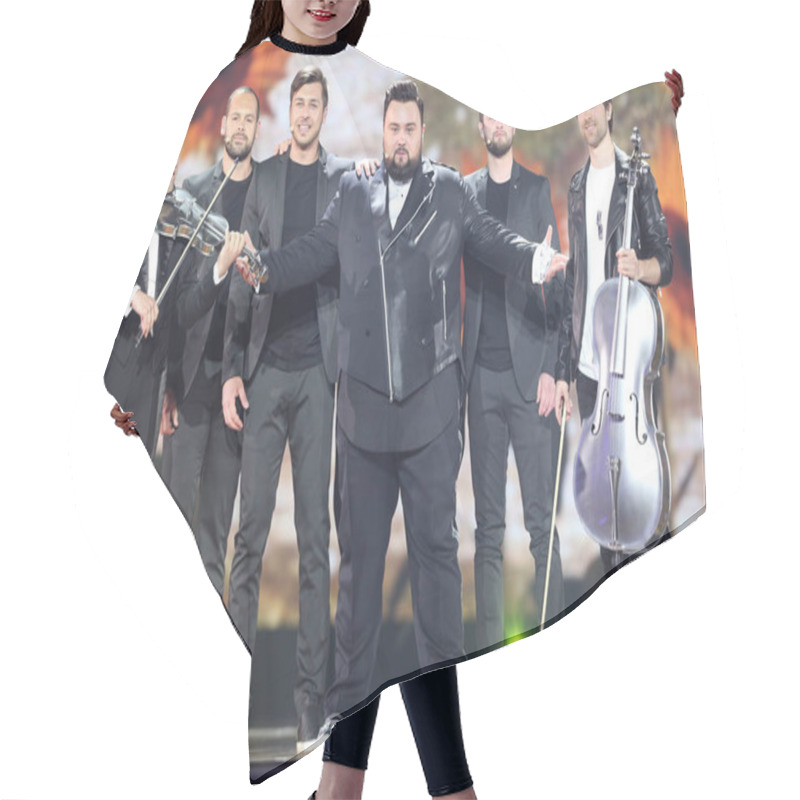 Personality  Jacques Houdek From Croatia Eurovision 2017 Hair Cutting Cape