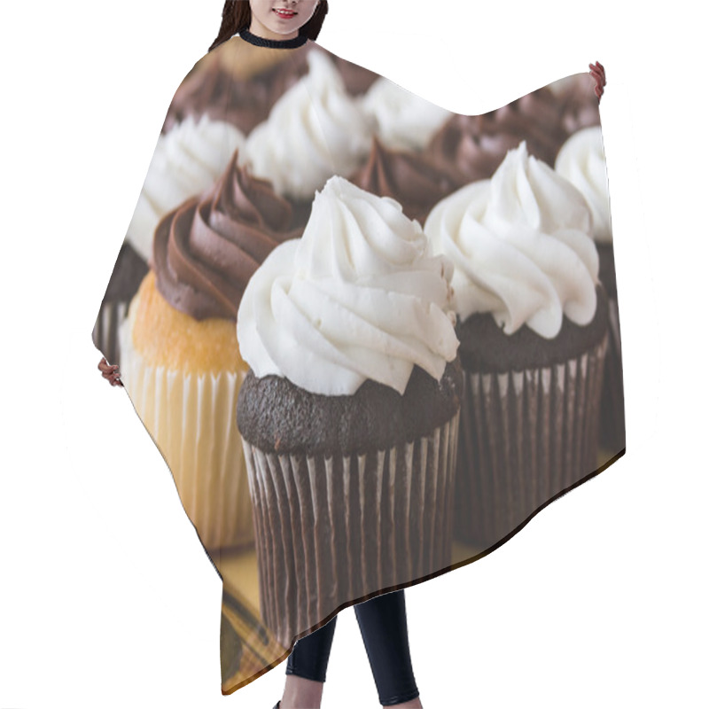 Personality  Cupcakes Hair Cutting Cape