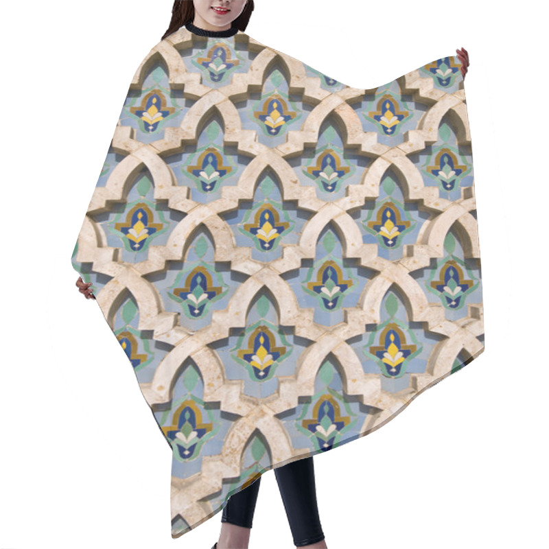 Personality  Moroccan Mosaic Hair Cutting Cape