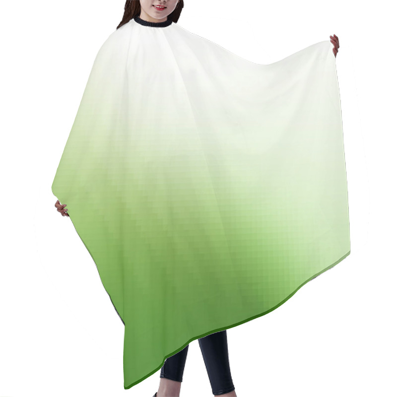 Personality  Soft Green Abstract Background Hair Cutting Cape