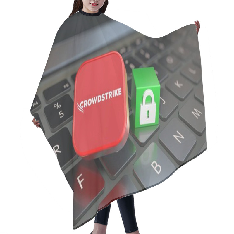 Personality  CrowdStrike - A Global Cybersecurity Company With A Cloud-based Platform. Hair Cutting Cape