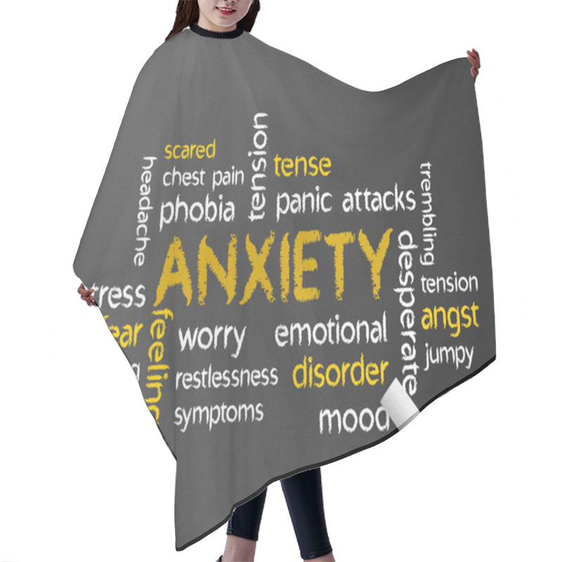 Personality  Anxiety Hair Cutting Cape