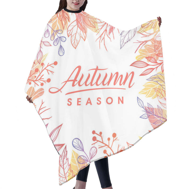 Personality  Seasons Greetings Card Hair Cutting Cape