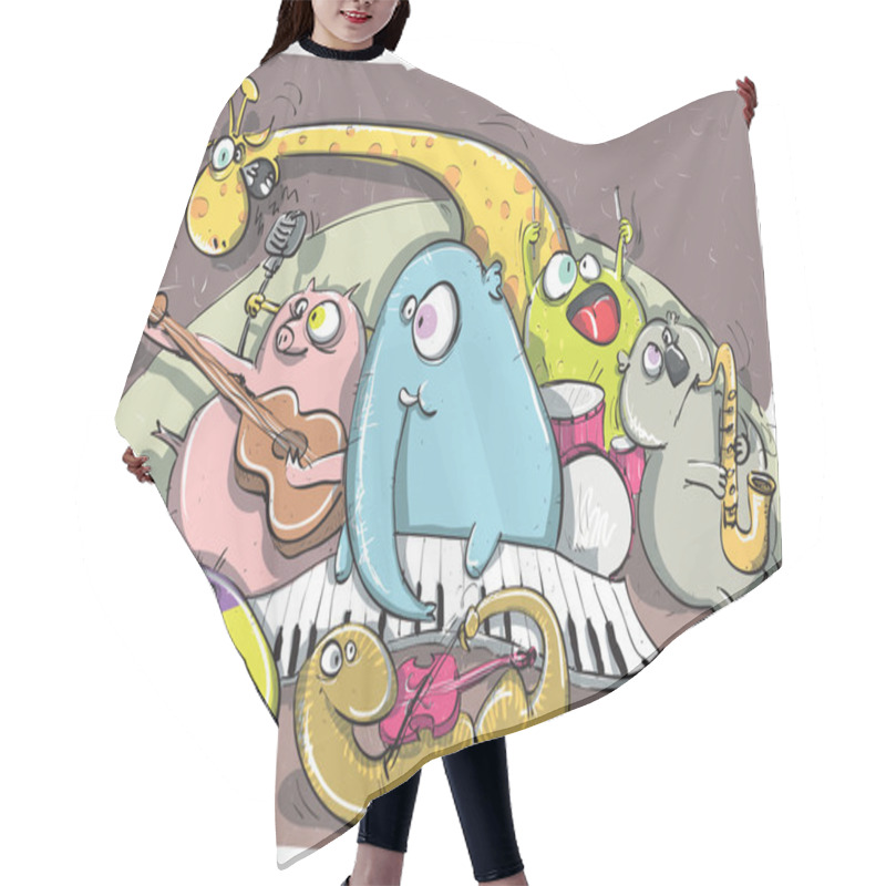 Personality  The Animal Band Hair Cutting Cape