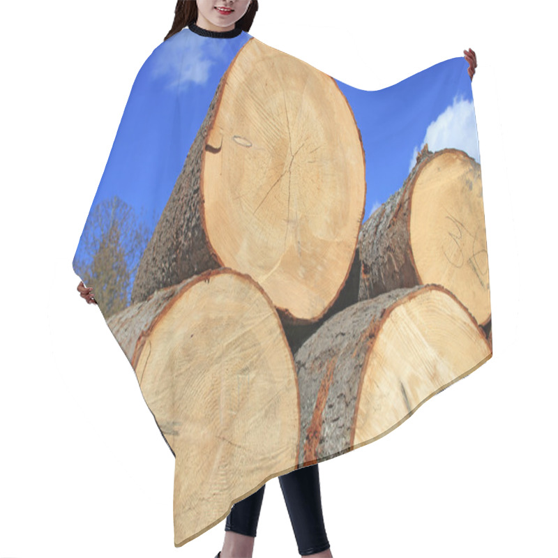 Personality  Wood Preparation Hair Cutting Cape