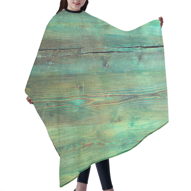 Personality  Wood Texture Hair Cutting Cape