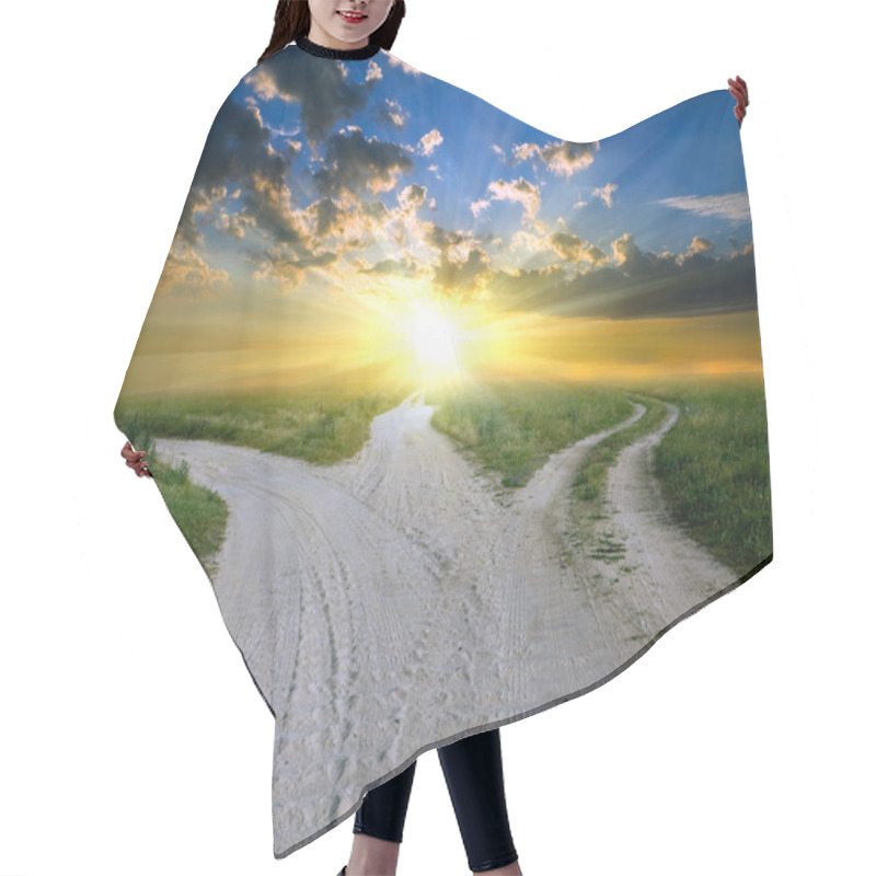 Personality  Rural Roads Hair Cutting Cape