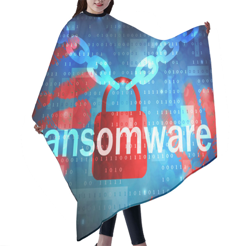 Personality  Ransomware Hair Cutting Cape