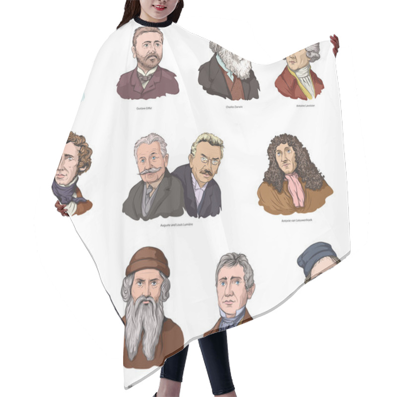 Personality  Scientists II Hair Cutting Cape