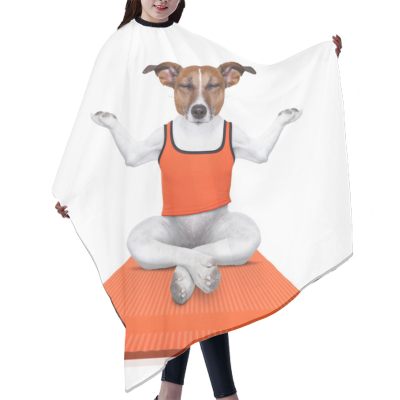 Personality  Personal Yoga Trainer Dog Hair Cutting Cape