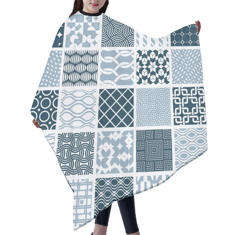 Personality  Set Of Endless Geometric Patterns Hair Cutting Cape