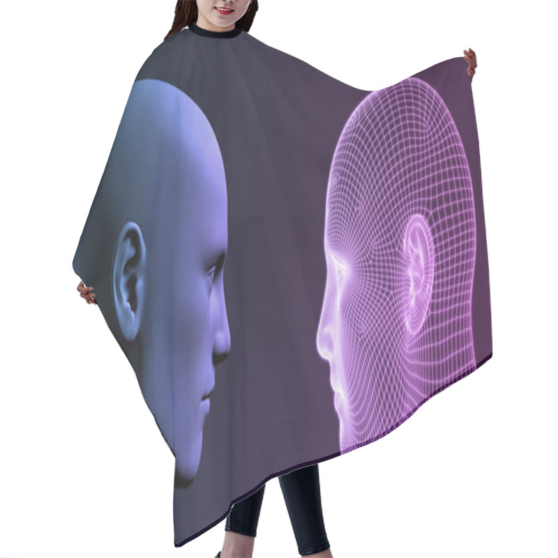 Personality  Online Personality Concept Art Hair Cutting Cape