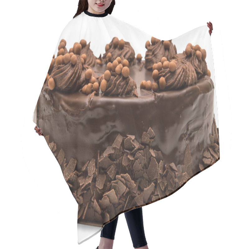 Personality  Chocolate Cake Hair Cutting Cape