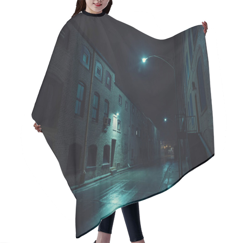 Personality  Dark Urban Alley In Chicago Hair Cutting Cape