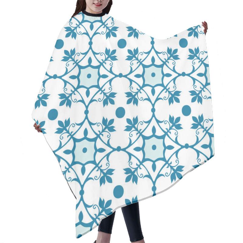 Personality  Seamless Tile Pattern Hair Cutting Cape