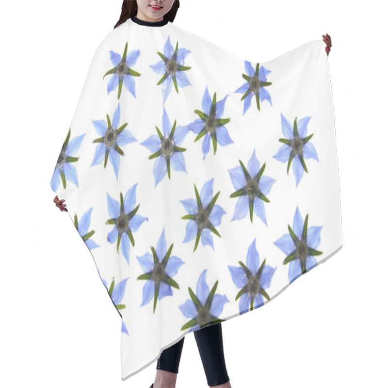 Personality  Flowers Of Borage Hair Cutting Cape