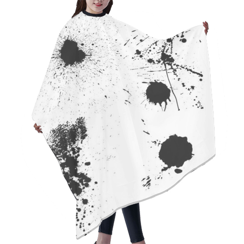 Personality  Set Of Ink Blots Hair Cutting Cape